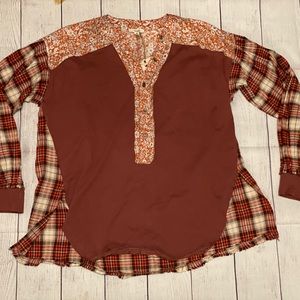 Brand New long sleeve vintage vibe shirt